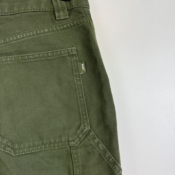 TNA Aritzia Greenwich Carpenter Pants Green Straight Leg 29” - 0 - Picture 6 of 10